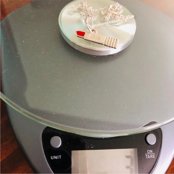 🩵Tiffany & Co. Lipstick Charm 925 Sterling Silver Necklace - RARE! - Picture 5 of 9